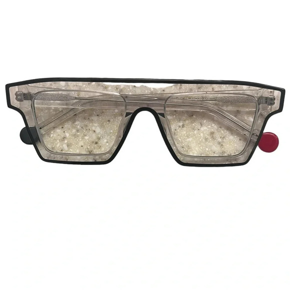 Vooglam Oversize Square Glasses With Anti UV Eyestrain - Picture 3 of 6